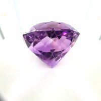 Amethyst Fantasy Round Cut 52.46 Ct – Medium Violet Purple Amethyst