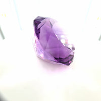 Amethyst Fantasy Round Cut 52.46 Ct – Medium Violet Purple Amethyst