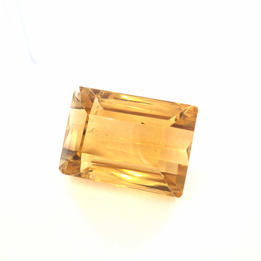 Citrine Emerald Cut 19.12 Ct – Golden Honey Citrine