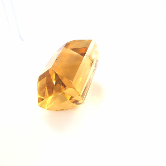 Citrine Emerald Cut 19.12 Ct – Golden Honey Citrine
