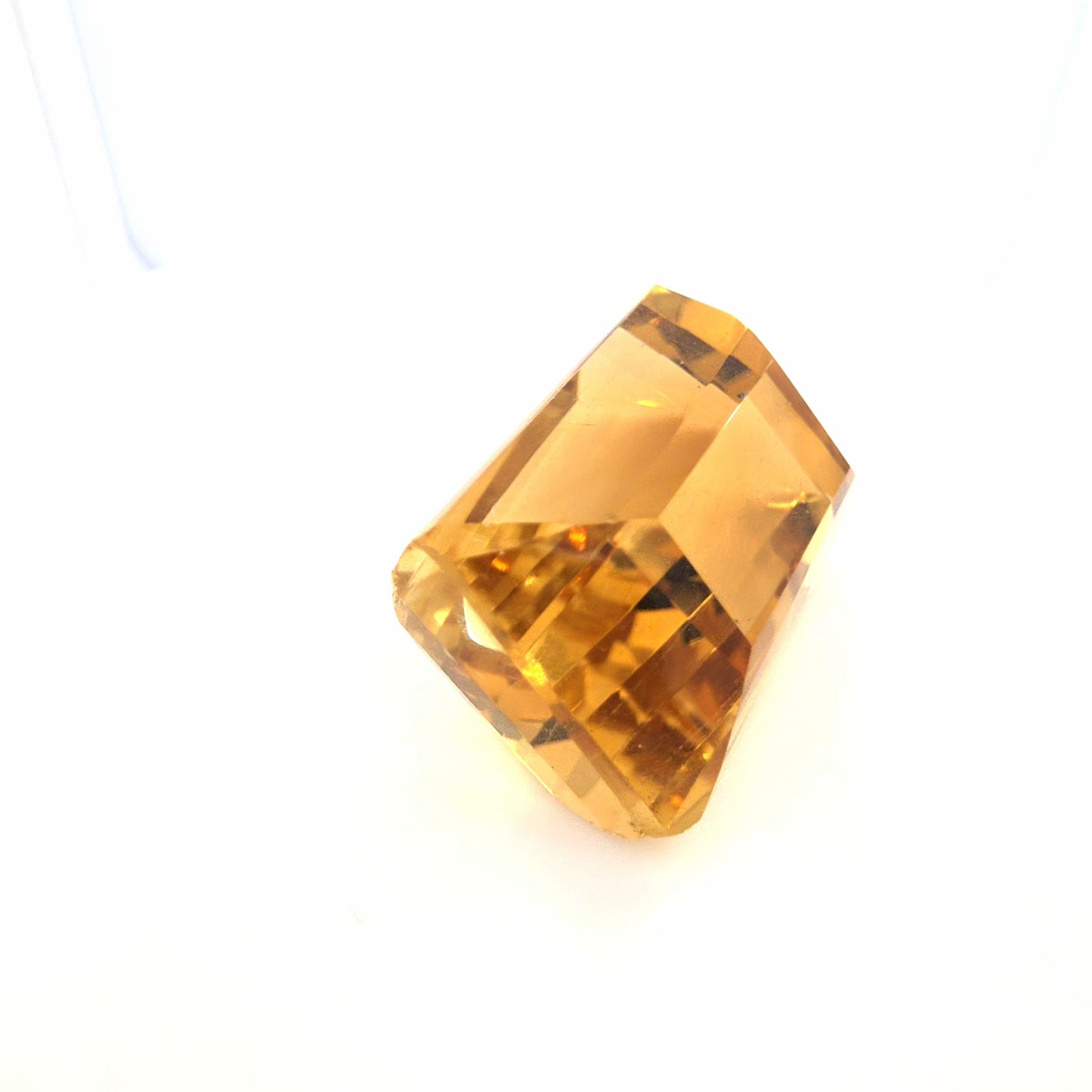 Citrine Emerald Cut 19.12 Ct – Golden Honey Citrine