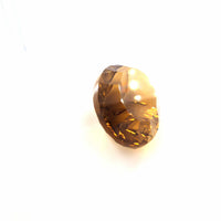 Citrine Oval Cut 12.62 Ct – Deep Golden Brown Citrine