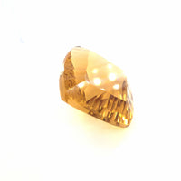 Citrine Cushion Fantasy Cut 17.47 Ct – Golden Honey Orange Citrine
