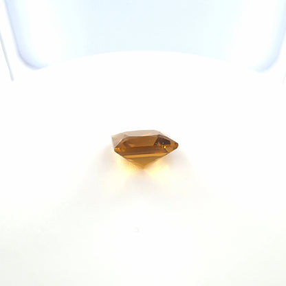 Citrine Princess Cut 1.50 Ct – Cognac Orange Citrine