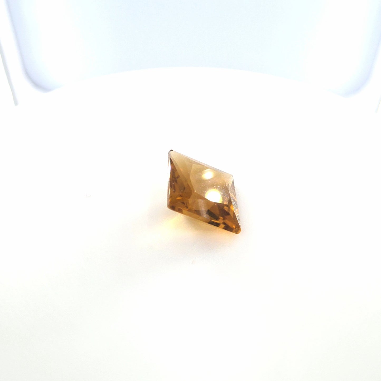 Citrine Princess Cut 1.50 Ct – Cognac Orange Citrine