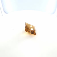 Citrine Princess Cut 1.50 Ct – Cognac Orange Citrine