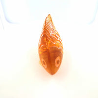 Carved Citrine Fish 11.92 Ct – Golden Orange Citrine Carving