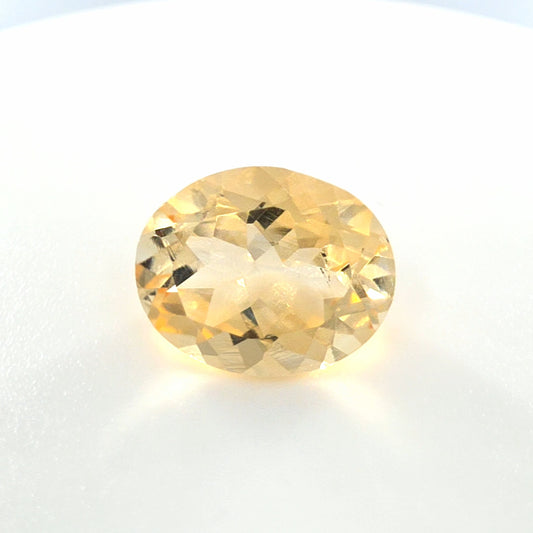 Citrine Oval Cut 2.26 Ct – Golden Yellow Citrine