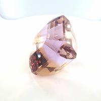 Natural Ametrine Square Emerald Cut 27.13 Ct – Purple & Gold