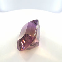 Bicolor Ametrine 16.21 Ct – Purple & Gold Modified Cut