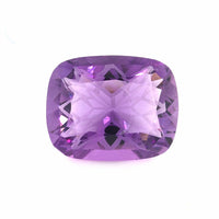 Amethyst Fantasy Cushion Cut 20.59 Ct – Natural Purple Quartz