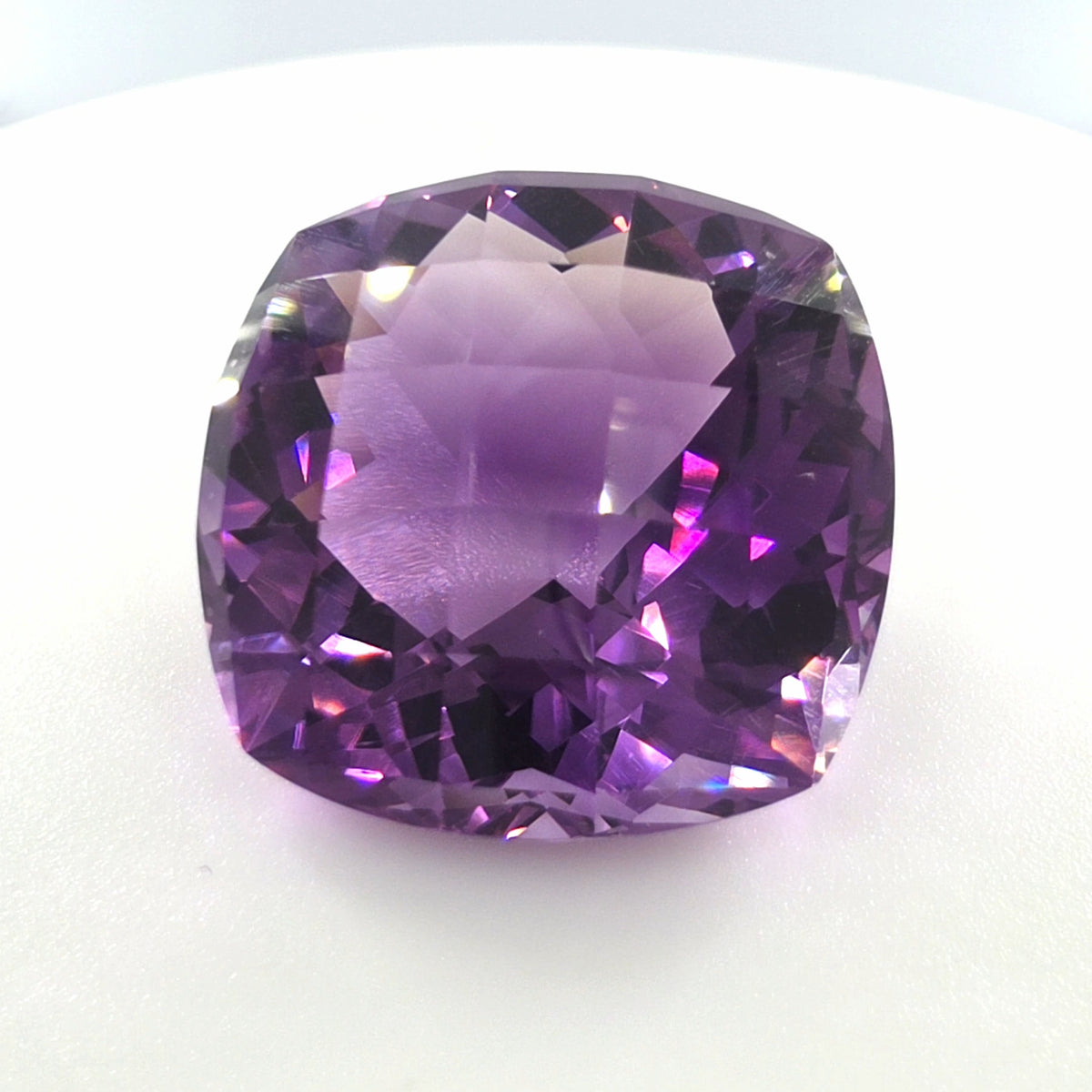 Deep Purple Amethyst Cushion Cut 18.62 Ct – Natural Quartz