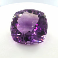 Deep Purple Amethyst Cushion Cut 18.62 Ct – Natural Quartz