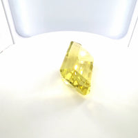 Lemon Quartz Emerald Cut 16.22 Ct – Bright Yellow Quartz