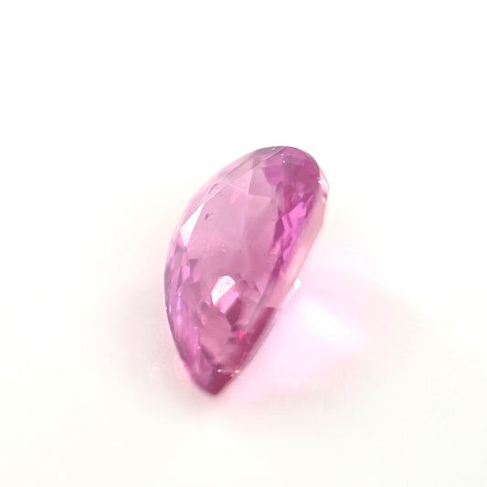 1.10 Ct Pink Sapphire Pear Cut – Vibrant Medium Pink