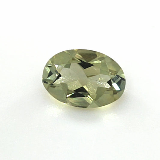 Green Sapphire Oval Cut 0.49 Ct – Olive Green Sapphire