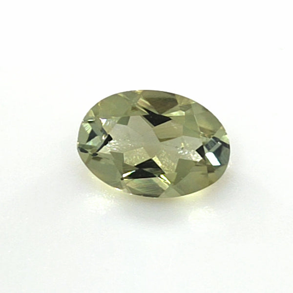 Green Sapphire Oval Cut 0.49 Ct – Olive Green Sapphire