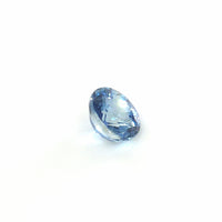 Blue Sapphire Round Cut 0.34 Ct – Natural Corundum Gemstone