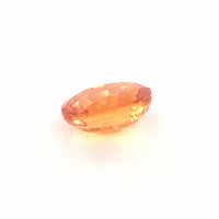 Orange Sapphire Oval Cut 1.22 Ct – Natural Heated Sapphire