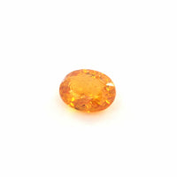 Golden Orange Sapphire Oval Cut 0.66 Ct – Natural Sapphire