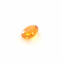 Golden Orange Sapphire Oval Cut 0.66 Ct – Natural Sapphire