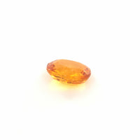 Golden Orange Sapphire Oval Cut 0.66 Ct – Natural Sapphire