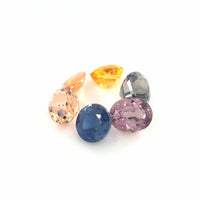 Multicolor Sapphire Parcel 2.26 Tcw – 6 Natural Sapphires