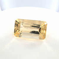 Scapolite Emerald Cut 8.73 Ct – Soft Golden Champagne Scapolite