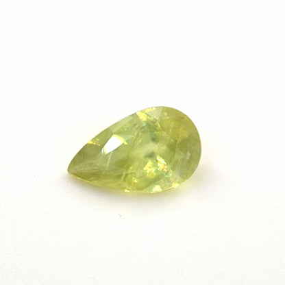 Sphene Pear Cut 0.79 Ct – Yellow Green Sphene