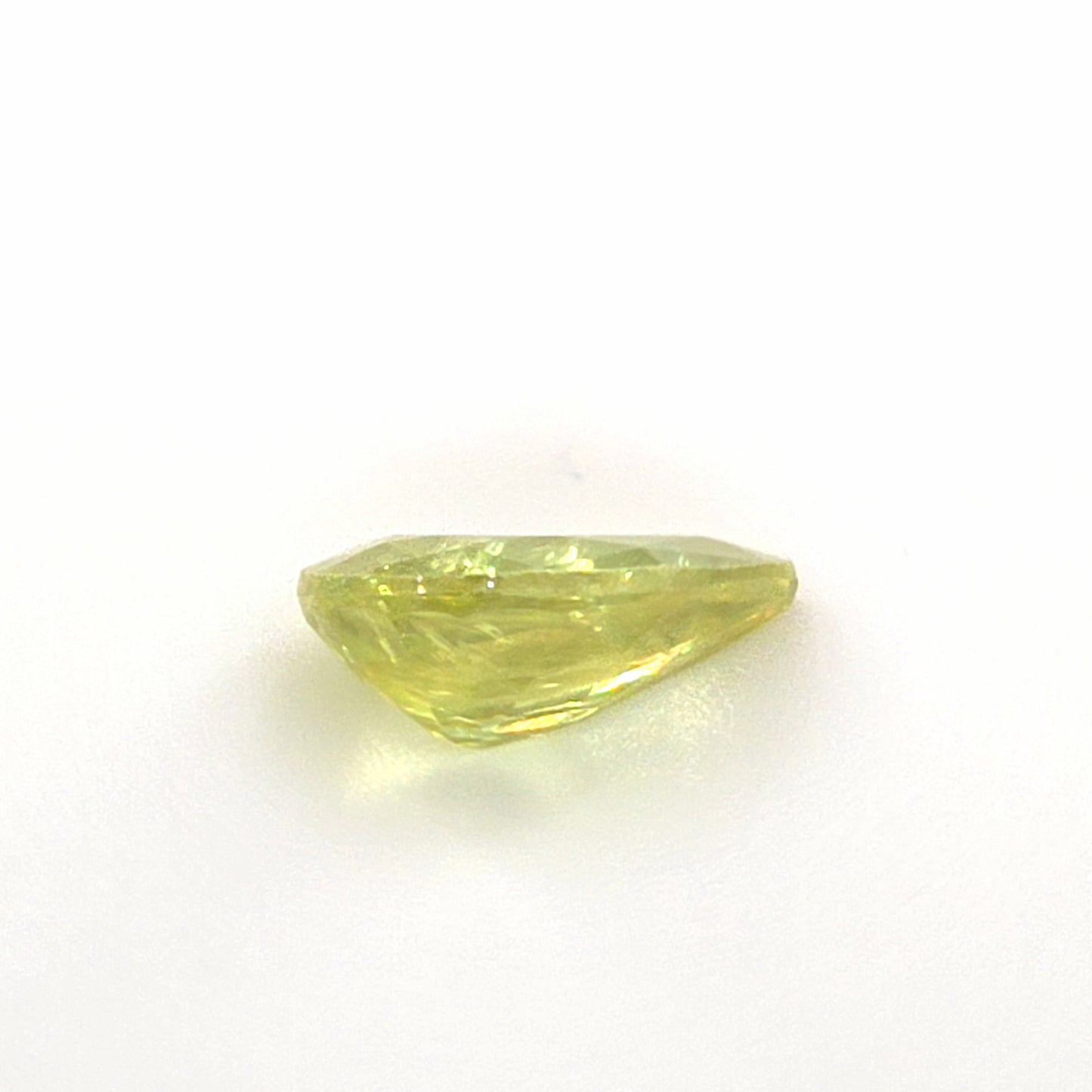 Sphene Pear Cut 0.79 Ct – Yellow Green Sphene