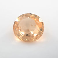 Spinel Round Cut 1.19 Ct – Champagne Peach Natural Spinel