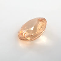 Spinel Round Cut 1.19 Ct – Champagne Peach Natural Spinel