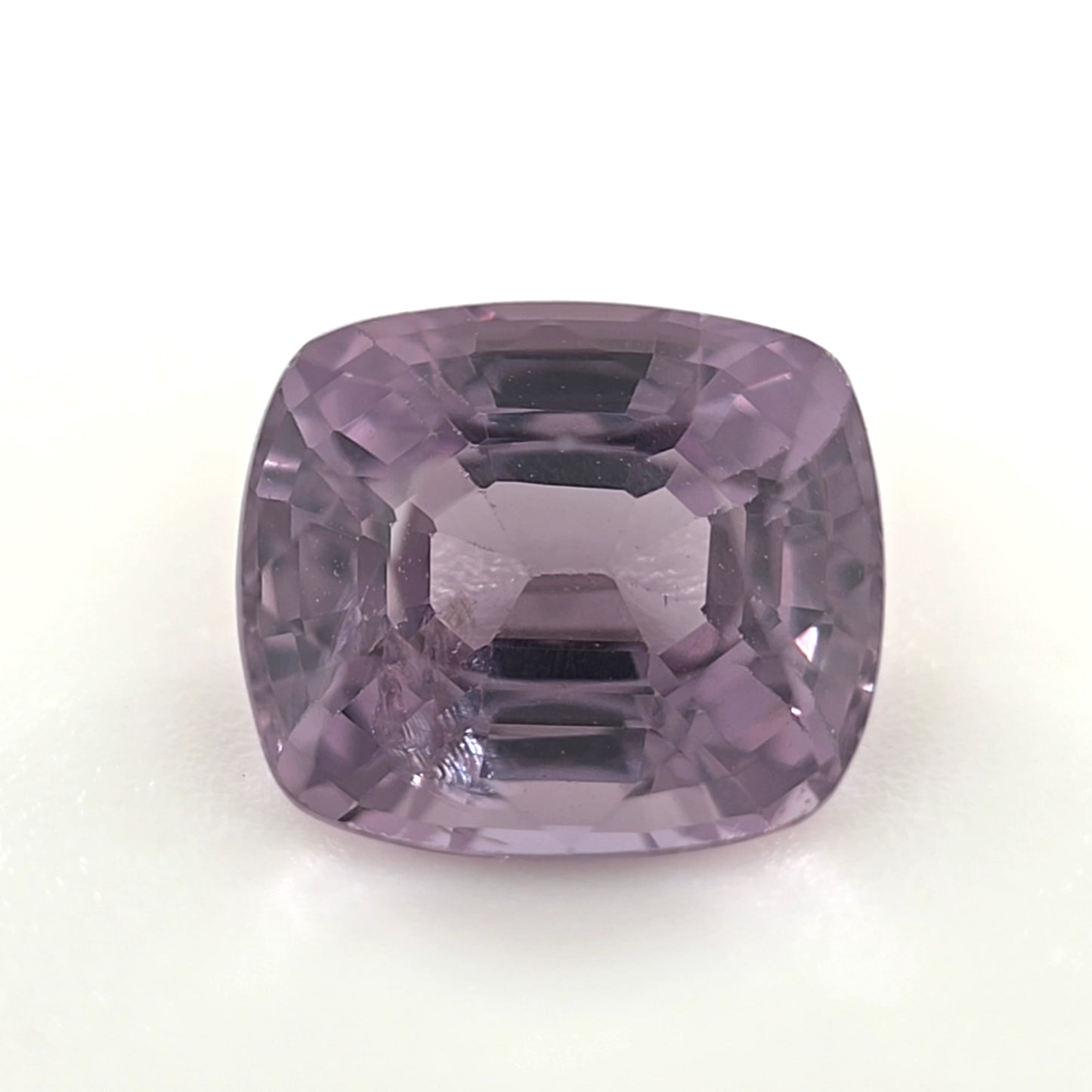 1.56 Ct Purple Spinel Rectangle Cushion Cut – Soft Lavender Gray