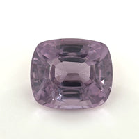 1.56 Ct Purple Spinel Rectangle Cushion Cut – Soft Lavender Gray