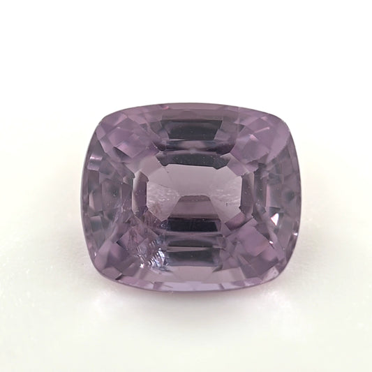1.56 Ct Purple Spinel Rectangle Cushion Cut – Soft Lavender Gray