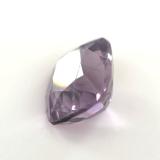 1.56 Ct Purple Spinel Rectangle Cushion Cut – Soft Lavender Gray