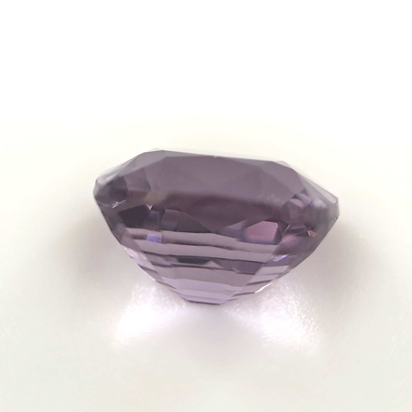 1.56 Ct Purple Spinel Rectangle Cushion Cut – Soft Lavender Gray