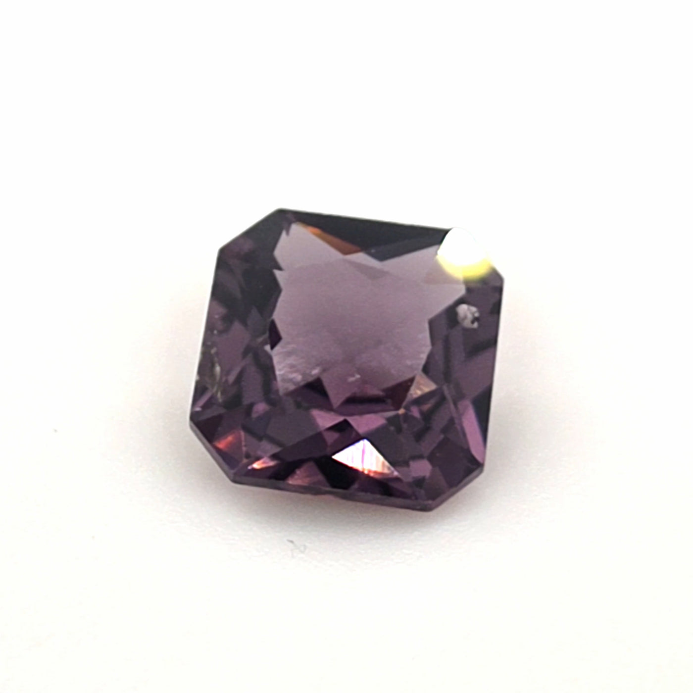 Spinel Square Cut 0.97 Ct – Purplish Violet Spinel
