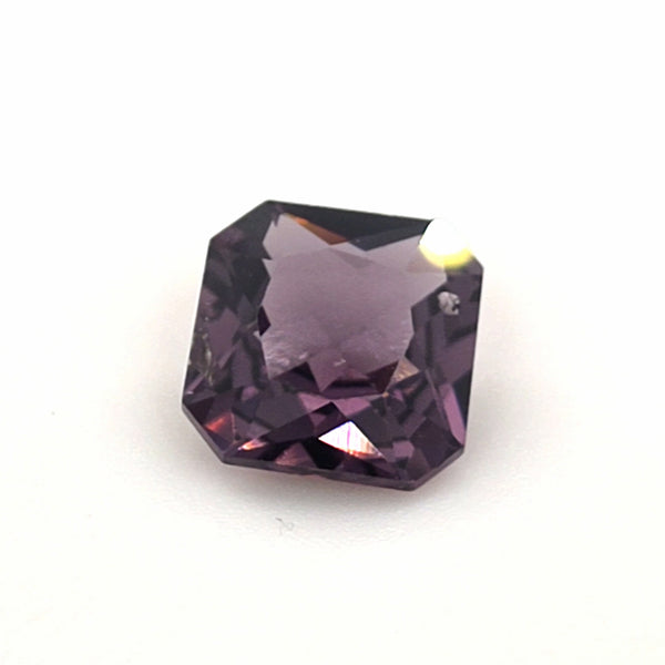 Spinel Square Cut 0.97 Ct – Purplish Violet Spinel