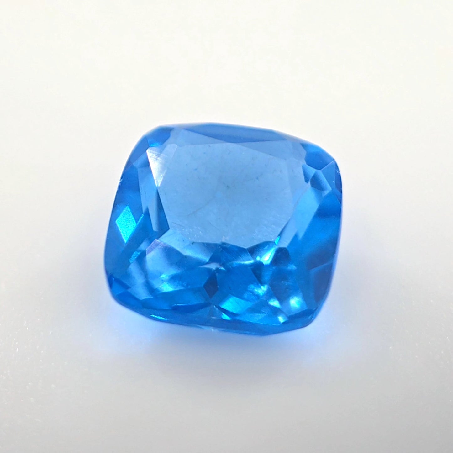 Swiss Blue Topaz Cushion Cut 2.56 Ct – Natural Topaz
