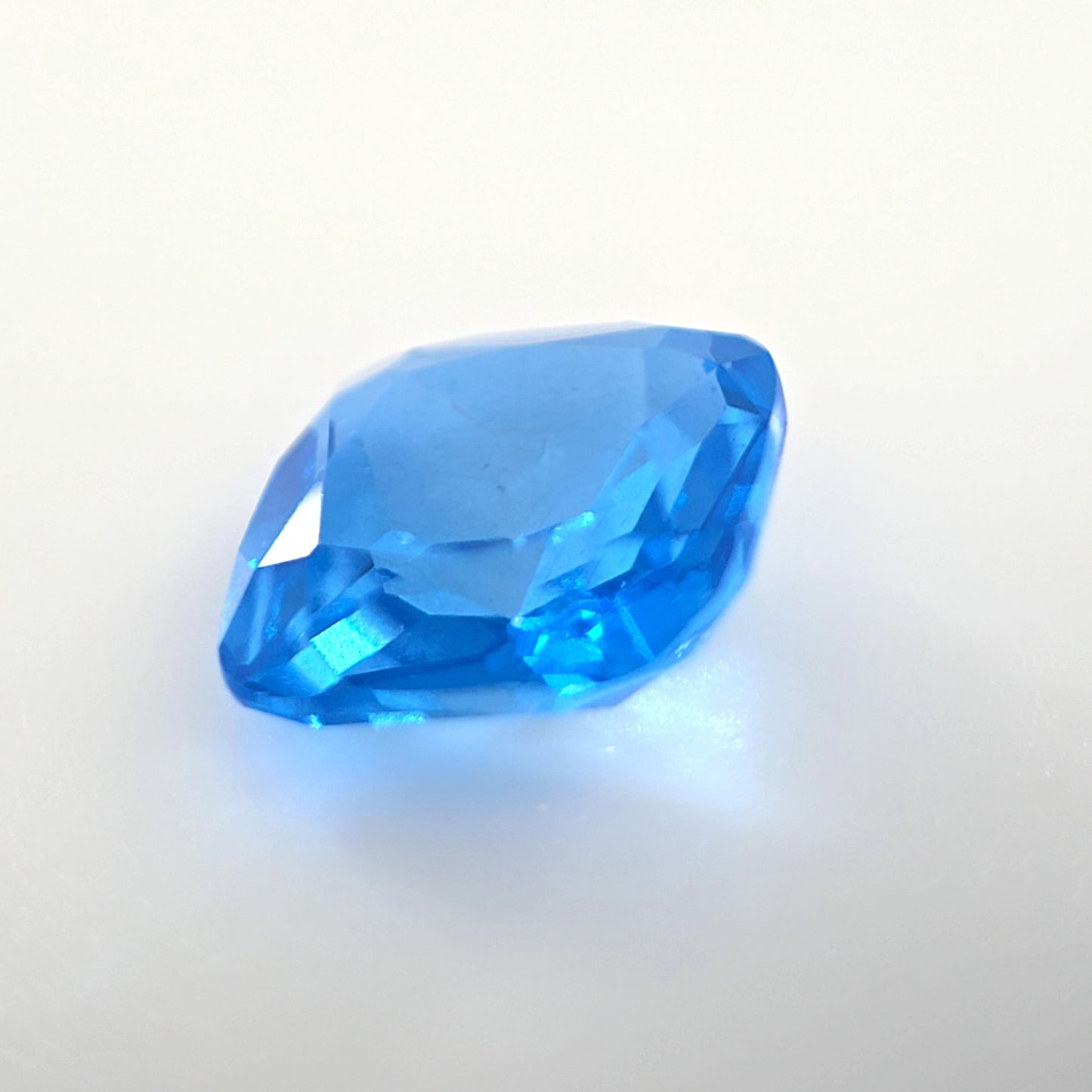 Swiss Blue Topaz Cushion Cut 2.56 Ct – Natural Topaz