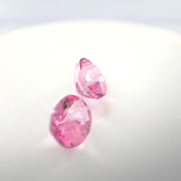 Pink Topaz Oval Cut Pair 3.44 Ct Tw – Rosy Pink Matching Pair