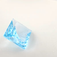 Blue Topaz 3.23 Ct Square Cut – Light Sky Blue Loose Topaz