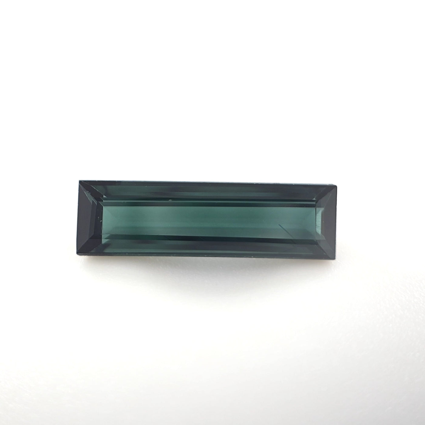 Tourmaline Modified Emerald Cut 1.85 Ct – Deep Teal Green Natural Tourmaline
