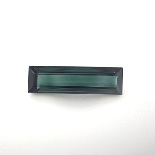 Tourmaline Modified Emerald Cut 1.85 Ct – Deep Teal Green Natural Tourmaline