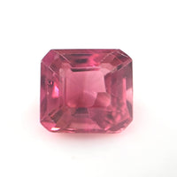 Tourmaline Emerald Cut 0.88 Ct – Rosy Pink Natural Tourmaline