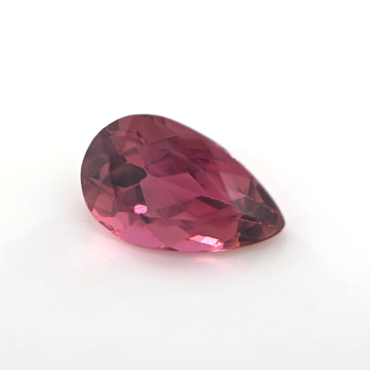 Tourmaline Pear Cut 0.55 Ct – Raspberry Pink Natural Tourmaline