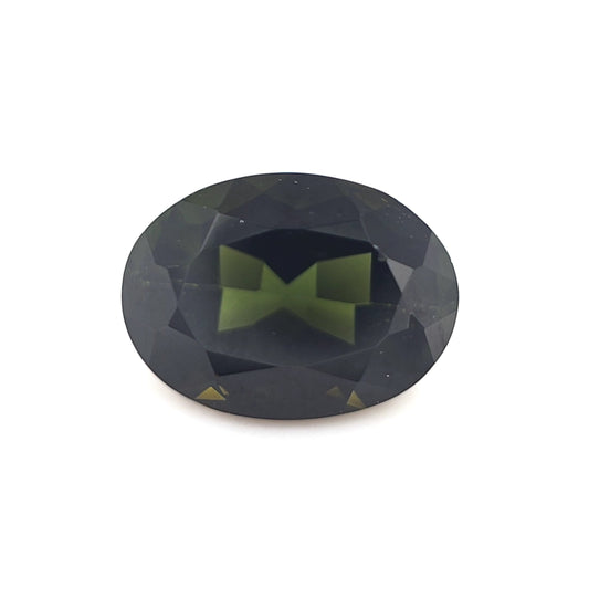 Tourmaline Oval Cut 1.47 Ct – Deep Forest Green Natural Tourmaline