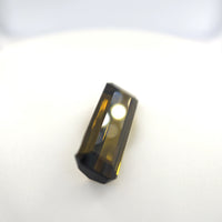 Olive Green Tourmaline 4.60 Ct Rectangle Cut – Natural Earth-Tone Gemstone