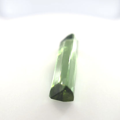 8.50 Ct Green Tourmaline Emerald Cut – Elongated Crystal Form